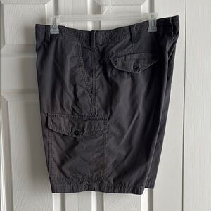 Men’s Izod Cargo Style Dark Grey Shorts.